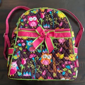 N.Gil Kids Owl Quilted Backpack